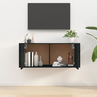 Thumbnail for TV-Wandschrank Schwarz 100x34,5x40 cm