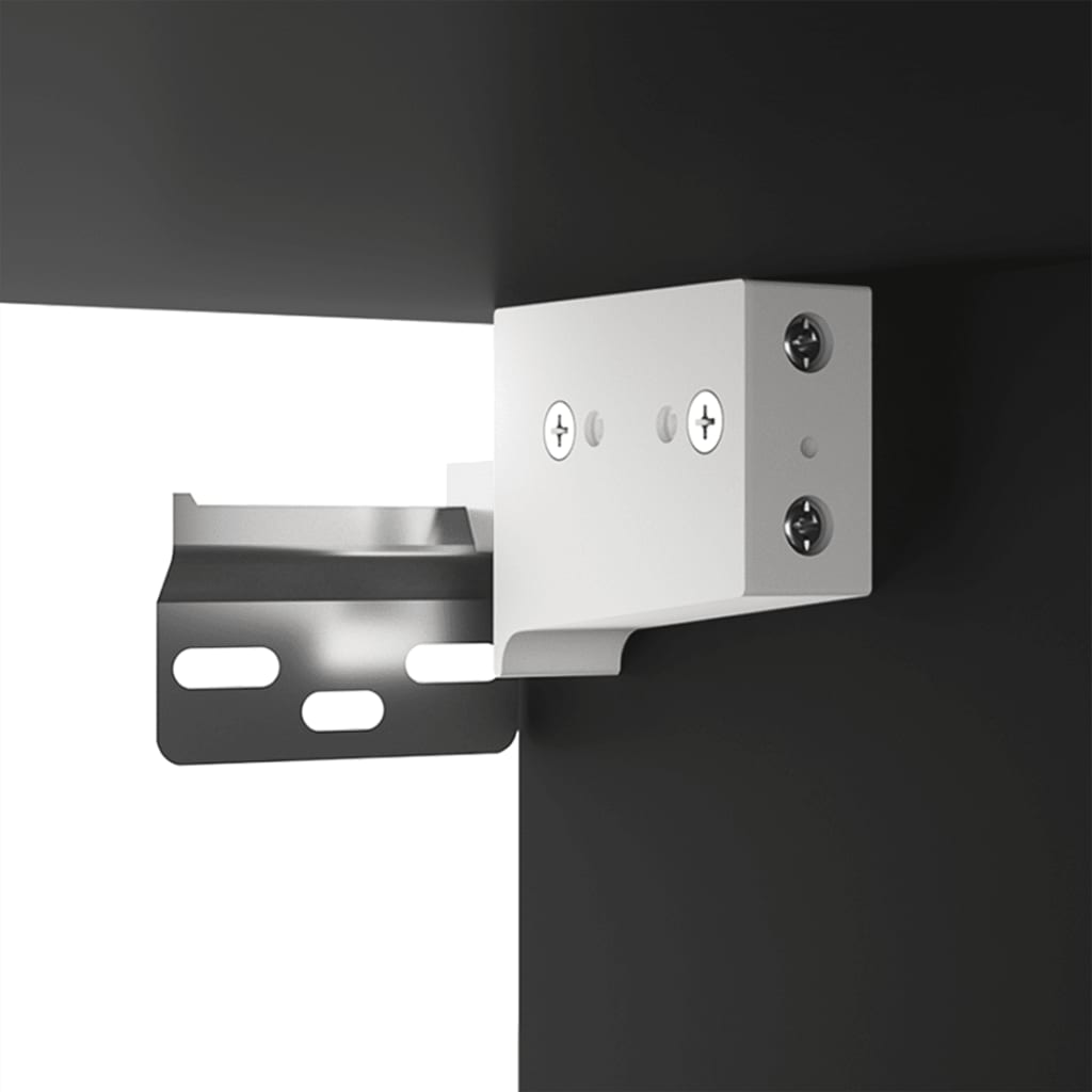 TV-Wandschrank Schwarz 100x34,5x40 cm