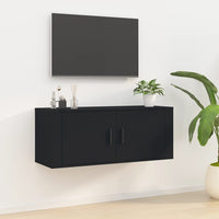 Thumbnail for TV-Wandschrank Schwarz 100x34,5x40 cm