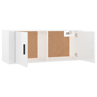 Thumbnail for TV-Wandschrank Hochglanz-Weiß 100x34,5x40 cm