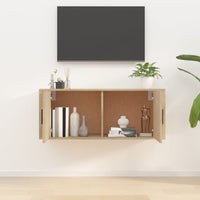 Thumbnail for TV-Wandschrank Sonoma-Eiche 100x34,5x40 cm