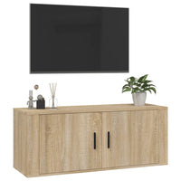 Thumbnail for TV-Wandschrank Sonoma-Eiche 100x34,5x40 cm