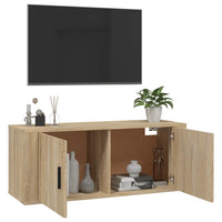 Thumbnail for TV-Wandschrank Sonoma-Eiche 100x34,5x40 cm