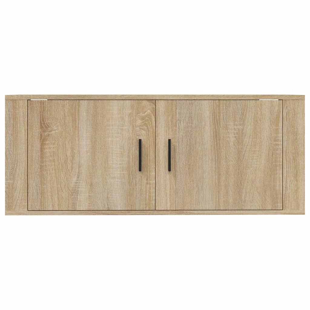 TV-Wandschrank Sonoma-Eiche 100x34,5x40 cm