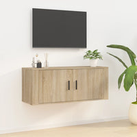 Thumbnail for TV-Wandschrank Sonoma-Eiche 100x34,5x40 cm