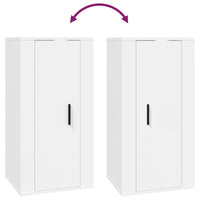 Thumbnail for TV-Wandschrank Weiß 40x34,5x80 cm