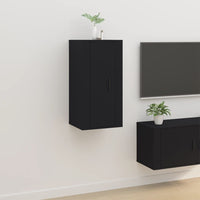 Thumbnail for TV-Wandschrank Schwarz 40x34,5x80 cm