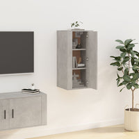 Thumbnail for TV-Wandschrank Betongrau 40x34,5x80 cm