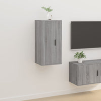 Thumbnail for TV-Wandschrank Grau Sonoma 40x34,5x80 cm