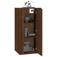 Thumbnail for TV-Wandschrank Braun Eichen-Optik 40x34,5x80 cm