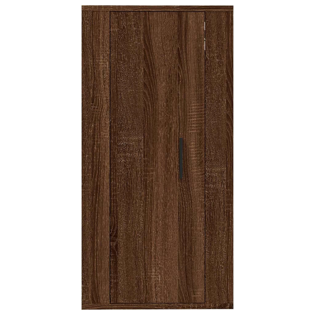 TV-Wandschrank Braun Eichen-Optik 40x34,5x80 cm