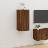 Thumbnail for TV-Wandschrank Braun Eichen-Optik 40x34,5x80 cm