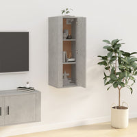 Thumbnail for TV-Wandschrank Betongrau 40x34,5x100 cm