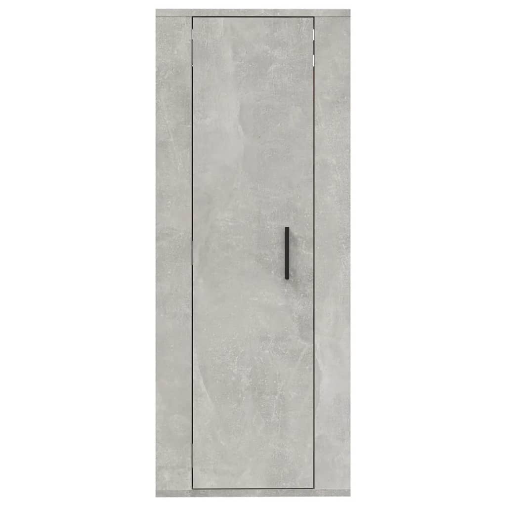 TV-Wandschrank Betongrau 40x34,5x100 cm