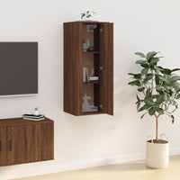 Thumbnail for TV-Wandschrank Braun Eichen-Optik 40x34,5x100 cm