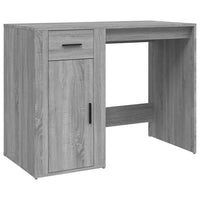 Thumbnail for Schreibtisch Grau Sonoma 100x49x75 cm Holzwerkstoff