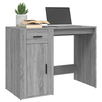 Thumbnail for Schreibtisch Grau Sonoma 100x49x75 cm Holzwerkstoff