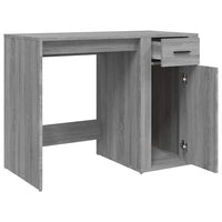 Thumbnail for Schreibtisch Grau Sonoma 100x49x75 cm Holzwerkstoff