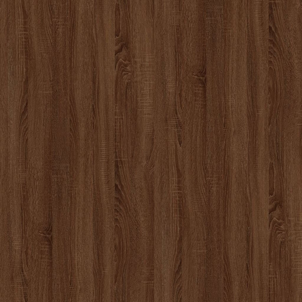 Schreibtisch Braun Eichen-Optik 100x49x75 cm Holzwerkstoff