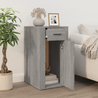 Thumbnail for Büroschrank Grau Sonoma 40x49x75 cm Holzwerkstoff