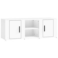 Thumbnail for TV-Schrank Weiß 100x31,5x35 cm Holzwerkstoff