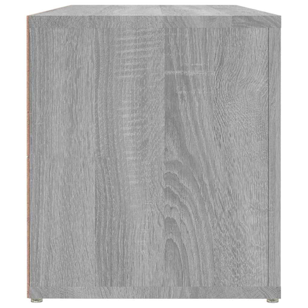 TV-Schrank Grau Sonoma 100x31,5x35 cm Holzwerkstoff