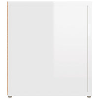 Thumbnail for TV-Schränke 2 Stk. Hochglanz-Weiß 80x31,5x36 cm Holzwerkstoff