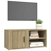 Thumbnail for TV-Schrank Sonoma-Eiche 80x31,5x36 cm Holzwerkstoff