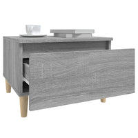 Thumbnail for Beistelltische 2 Stk. Grau Sonoma 50x46x35 cm Holzwerkstoff