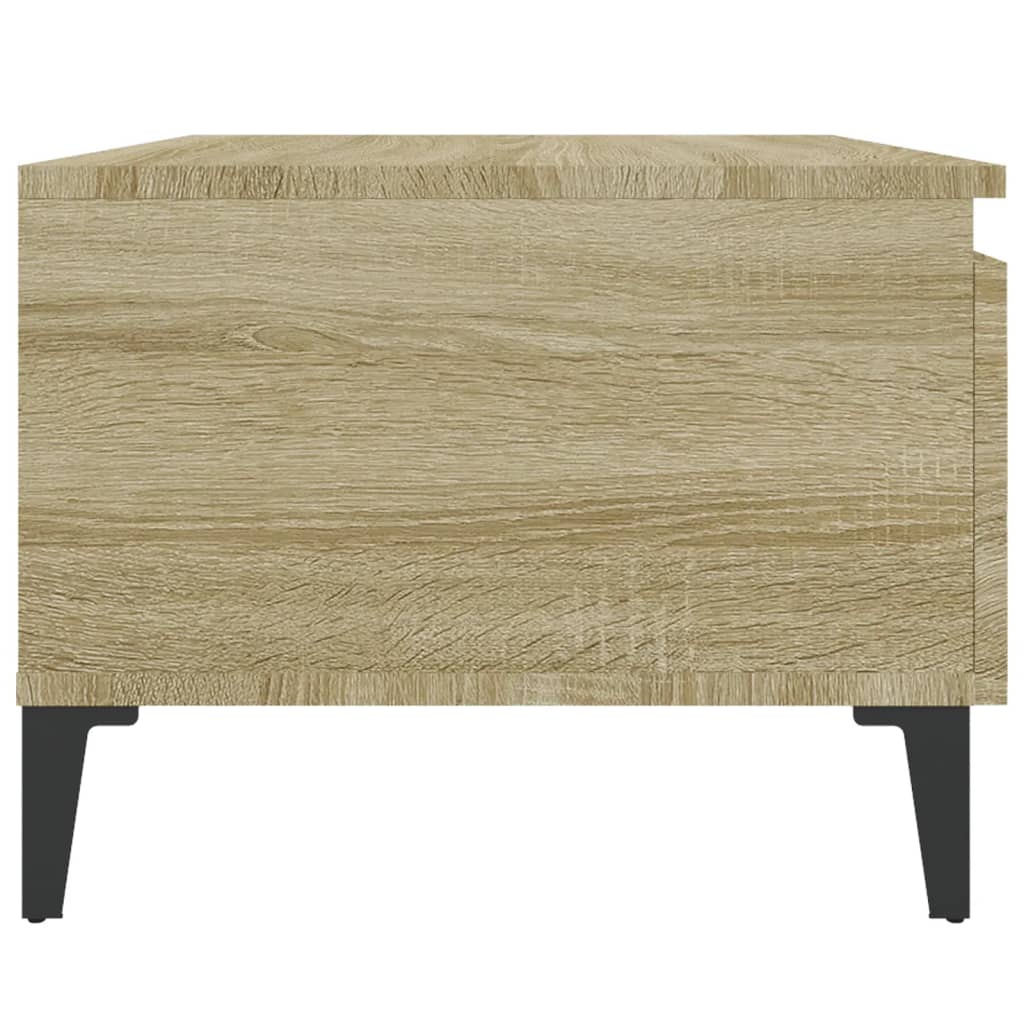 Beistelltische 2 Stk. Sonoma-Eiche 50x46x35 cm Holzwerkstoff