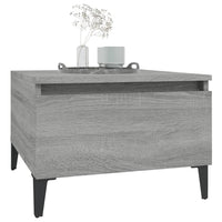 Thumbnail for Beistelltische 2 Stk. Grau Sonoma 50x46x35 cm Holzwerkstoff