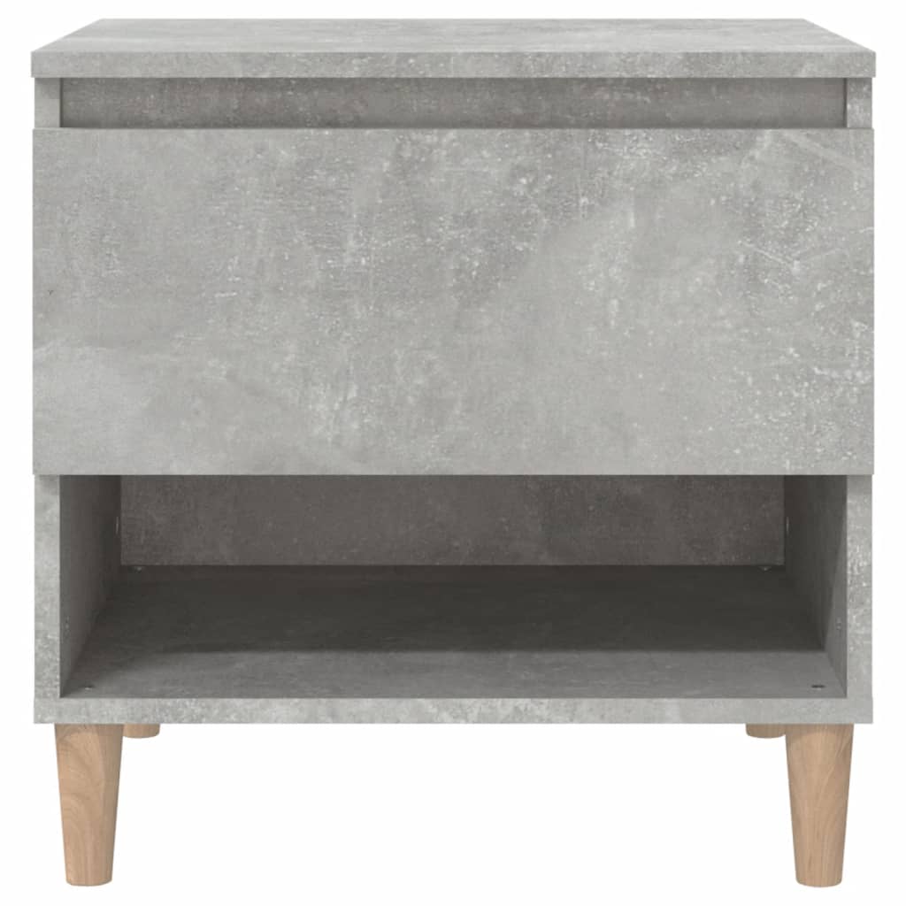 Nachttisch Betongrau 50x46x50 Holzwerkstoff