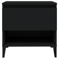 Thumbnail for Beistelltisch Schwarz 50x46x50 cm Holzwerkstoff