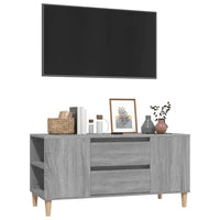 Thumbnail for TV-Schrank Grau Sonoma 102x44,5x50 cm Holzwerkstoff
