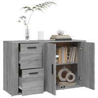 Thumbnail for Sideboard Grau Sonoma 100x33x59,5 cm Holzwerkstoff