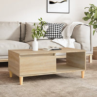 Thumbnail for Couchtisch Sonoma-Eiche 90x50x36,5 cm Holzwerkstoff