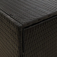 Thumbnail for Gartenschrank Schwarz 59x40x180 cm Poly Rattan