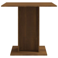 Thumbnail for Esstisch Braun Eichen-Optik 80x80x75 cm Holzwerkstoff