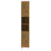 Thumbnail for Badschrank Räuchereiche 30x30x179 cm Holzwerkstoff