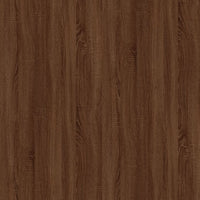 Thumbnail for Herdumbauschrank Braun Eichen-Optik 60x46x81,5 cm Holzwerkstoff