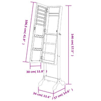 Thumbnail for Standspiegel 34x37x146 cm