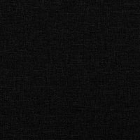 Thumbnail for Sitzbank Schwarz 100x75x76 cm Stoff