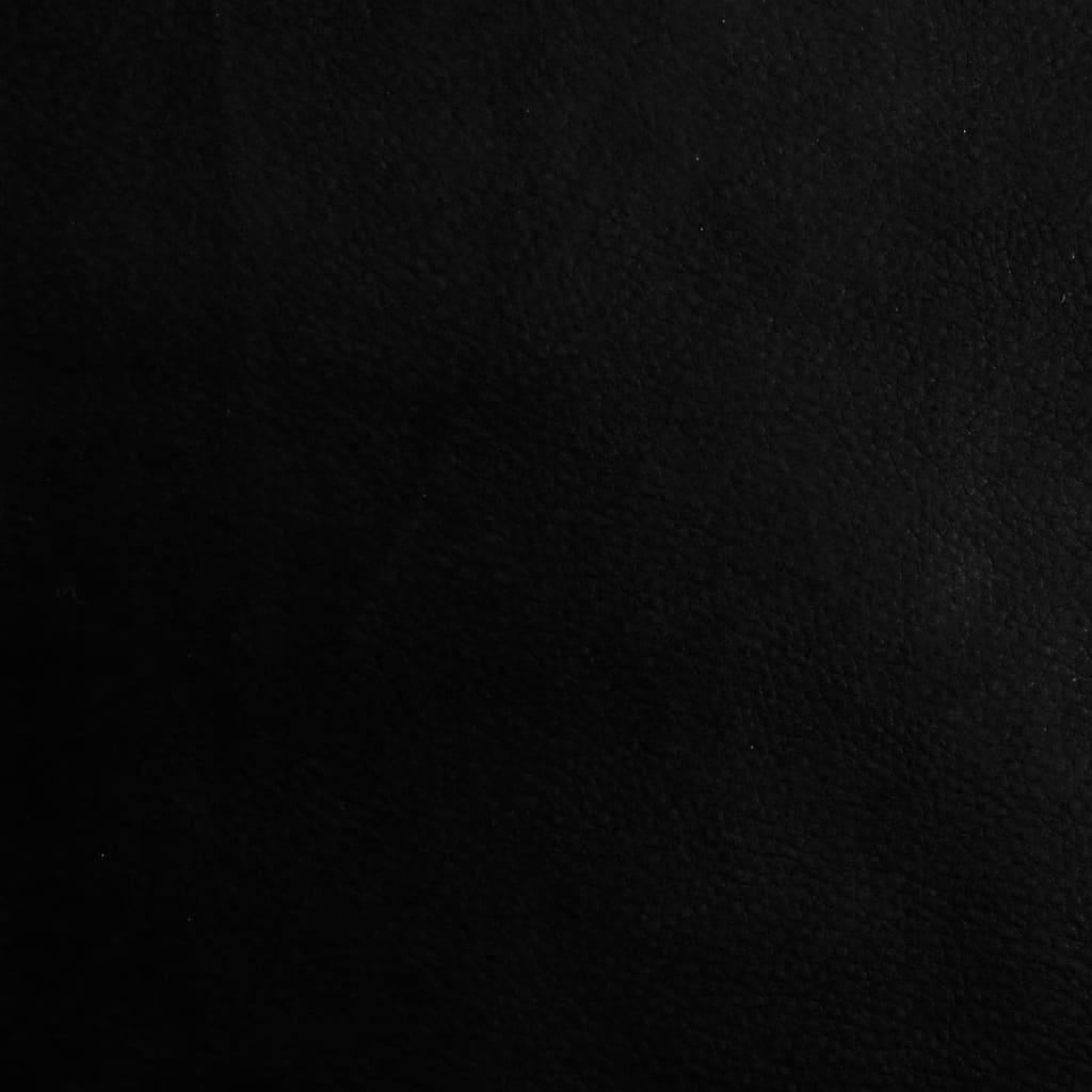 Sitzbank Schwarz 100x75x76 cm Kunstleder