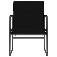 Thumbnail for Loungesessel Schwarz 55x64x80 cm Kunstleder