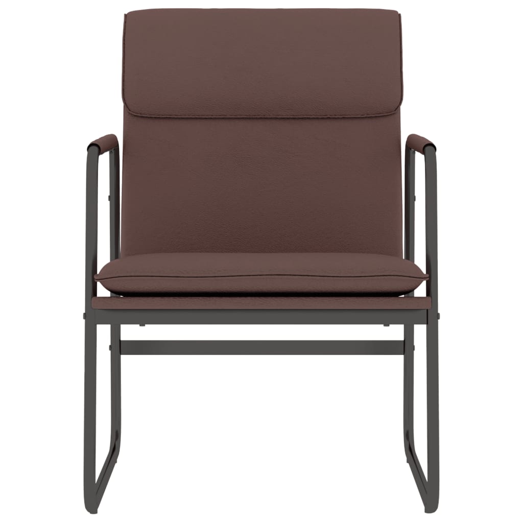 Loungesessel Braun 55x64x80 cm Kunstleder