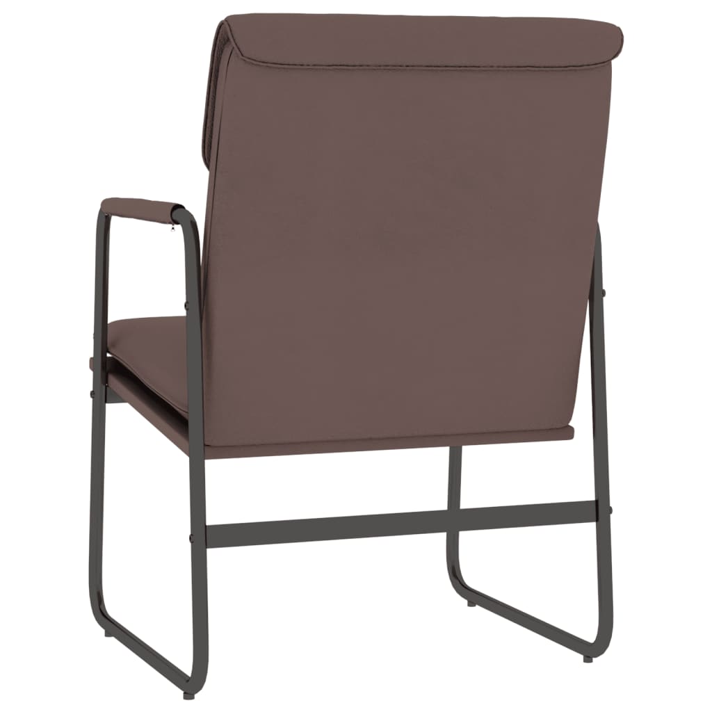 Loungesessel Braun 55x64x80 cm Kunstleder