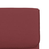 Thumbnail for Loungesessel Weinrot 55x64x80 cm Kunstleder