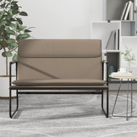 Thumbnail for Sitzbank Cappuccino-Braun 100x64x80 cm Kunstleder