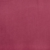Thumbnail for Sitzbank Weinrot 108x79x79 cm Samt