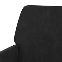 Thumbnail for Sitzbank Schwarz 108x79x79 cm Samt